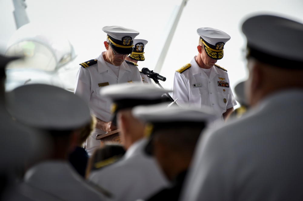 Carrier Strike Group 1 Holds Change of Command