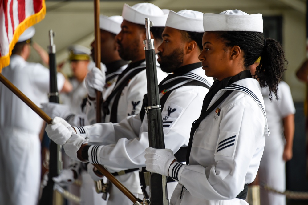 Carrier Strike Group 1 Holds Change of Command