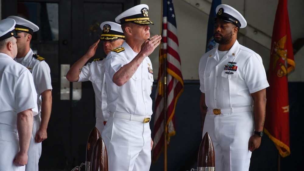 Carrier Strike Group 1 Holds Change of Command