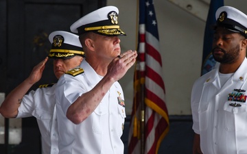 Carrier Strike Group 1 Holds Change of Command