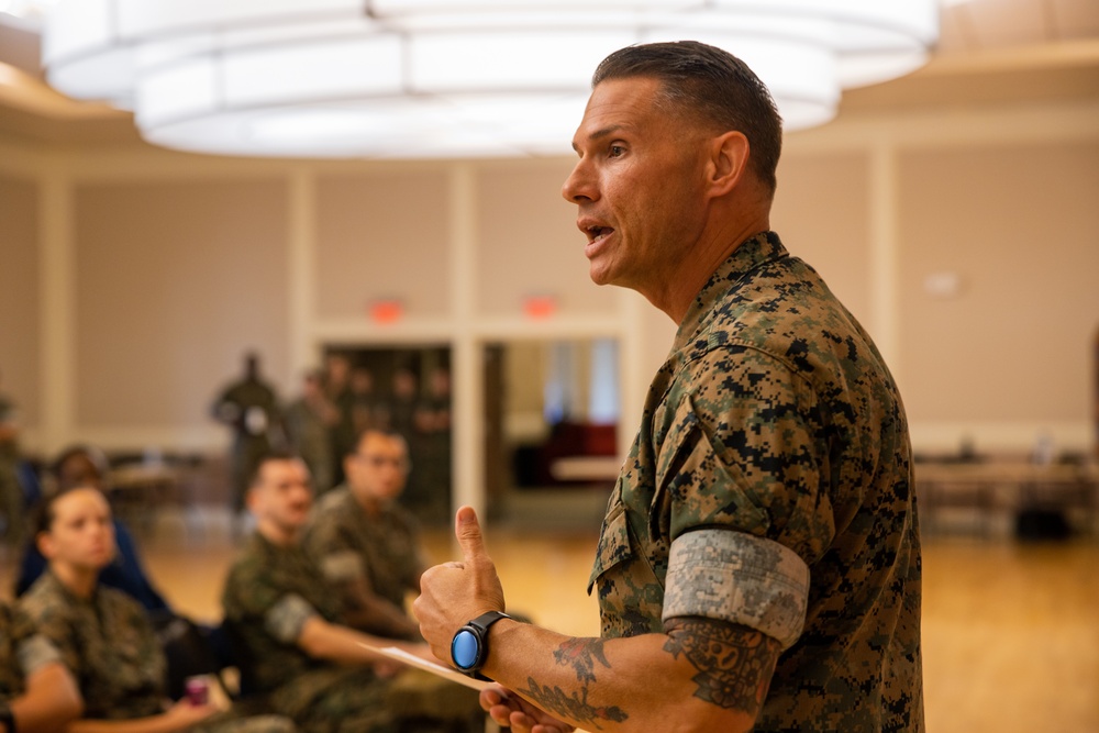 II MEF Navy Career Fair
