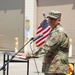 First Seargeants Pass Company Guidon in Change of Command