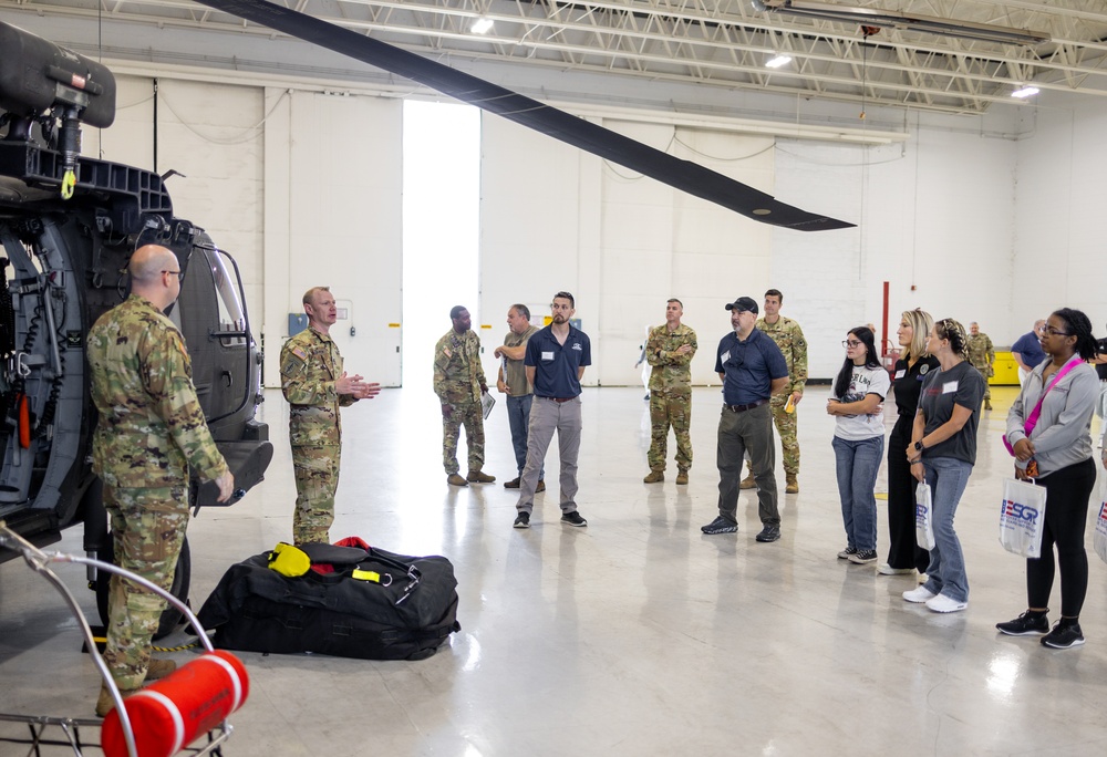 South Carolina National Guard, Employer Support of the Guard and Reserve Boss Lift 2024