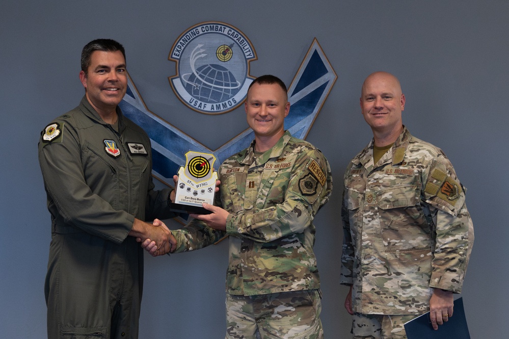 57th Wing first quarter award winners