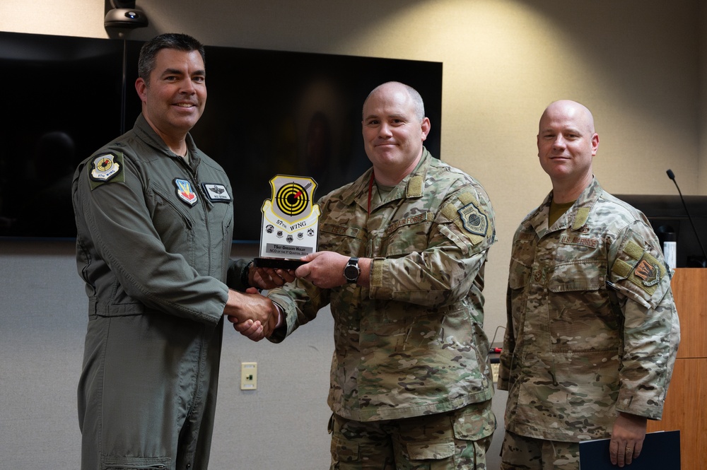 57th Wing first quarter award winners