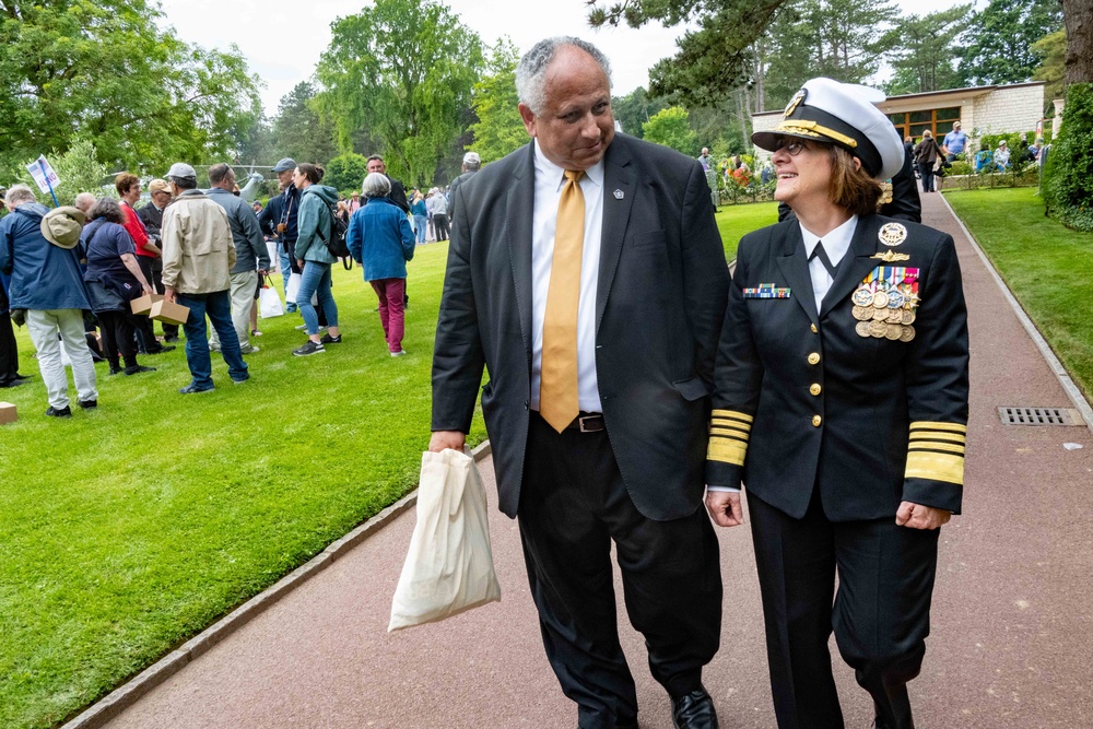 CNO 80th Anniversary of D-Day in Normandy