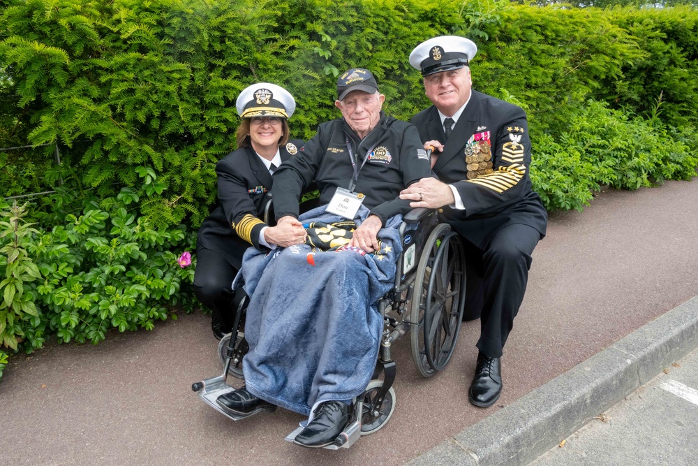 CNO 80th Anniversary of D-Day in Normandy