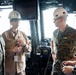 ACMC and MARFORCOM Commander visit USS Arlington (LPD 24) at NASSCO-Norfolk Shipyard