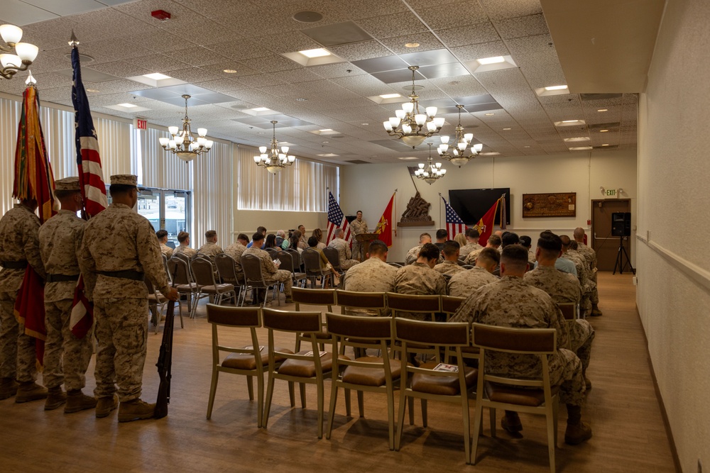 CWO3 Benjamin Lynch retirement ceremony