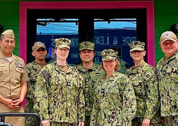 U.S. Navy Health IT Officer Boca and Other J-6 Personnel Meet in San Antonio