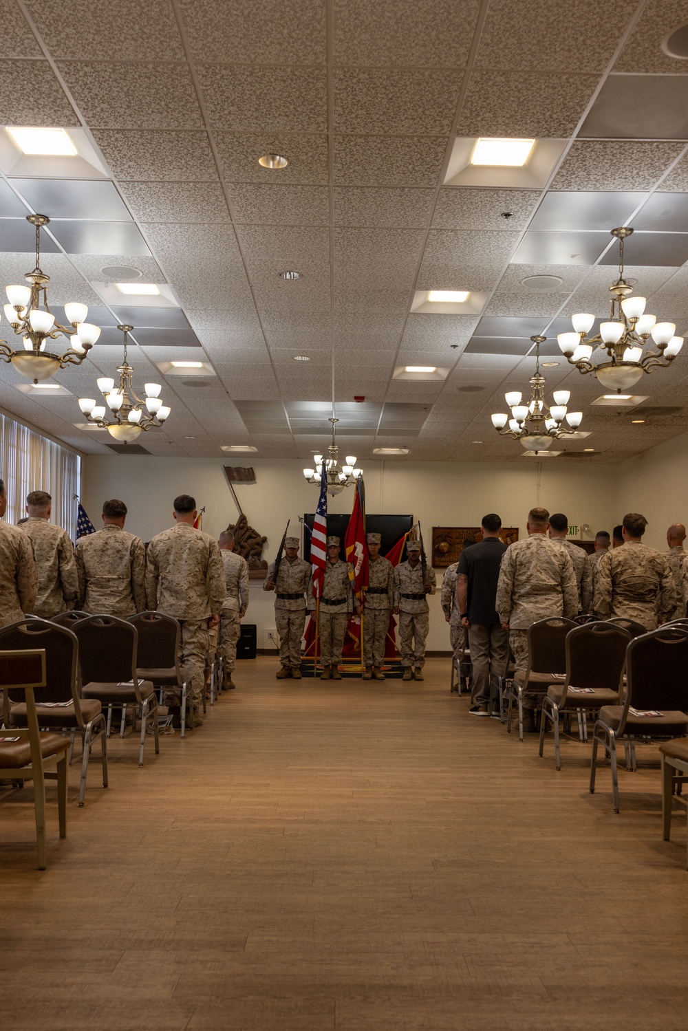 CWO3 Benjamin Lynch retirement ceremony