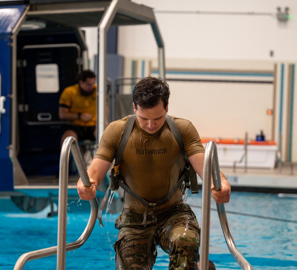 22nd Training Squadron Underwater Egress Training