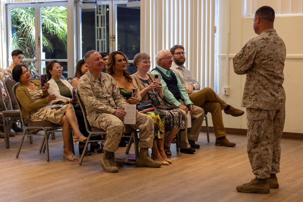 CWO3 Benjamin Lynch retirement ceremony