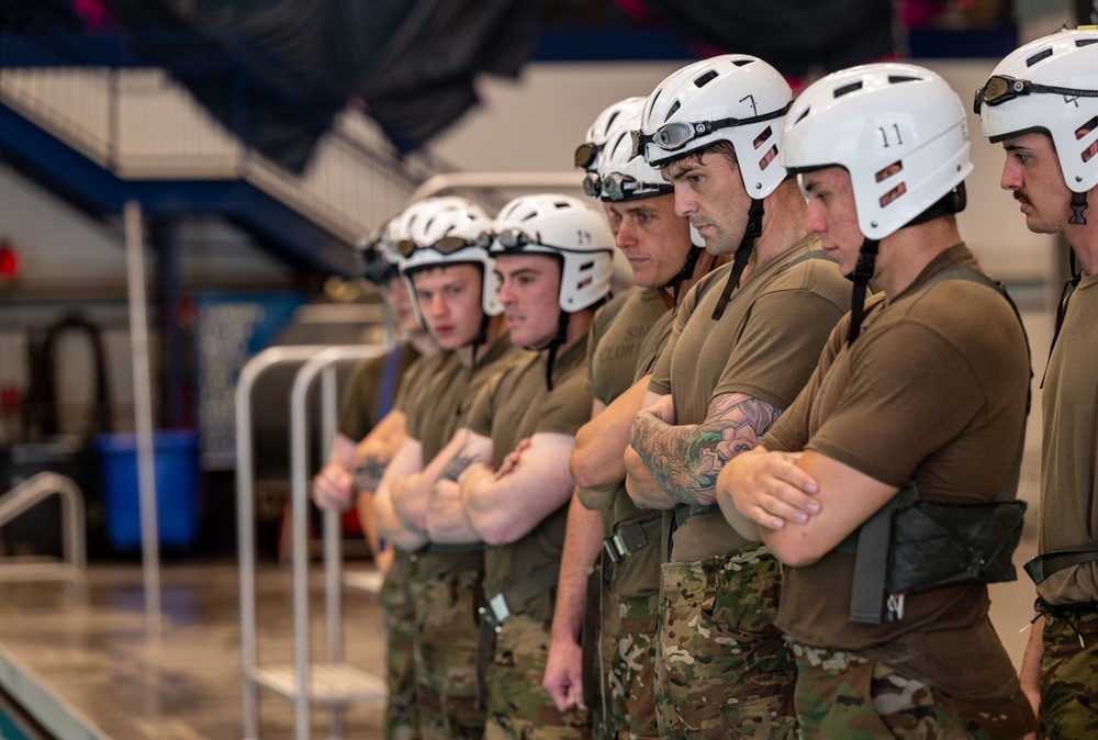 22nd Training Squadron Underwater Egress Training