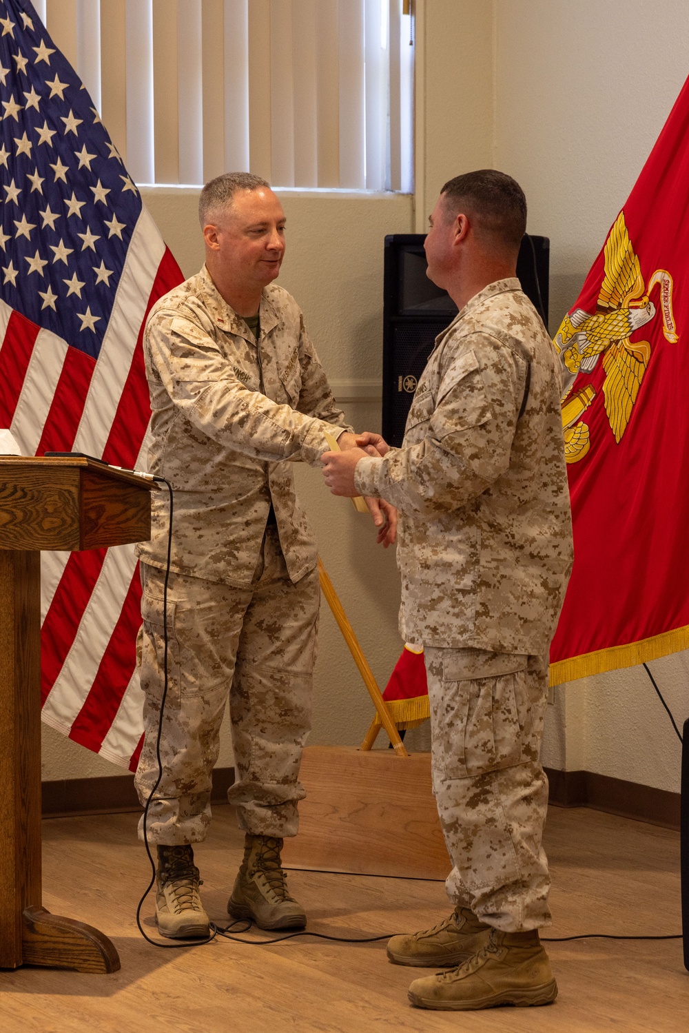 CWO3 Benjamin Lynch retirement ceremony