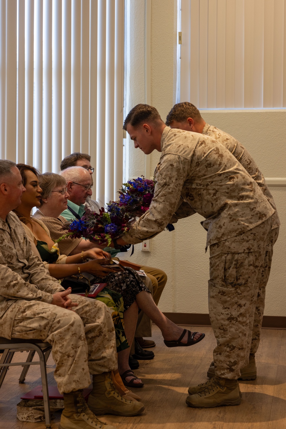 CWO3 Benjamin Lynch retirement ceremony