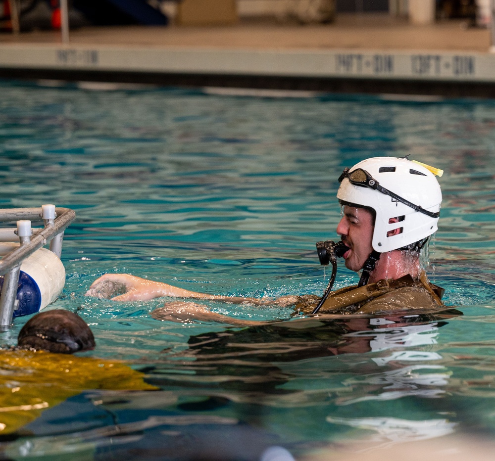 22nd Training Squadron Underwater Egress Training