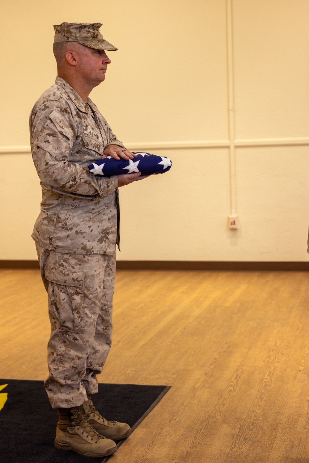 CWO3 Benjamin Lynch retirement ceremony