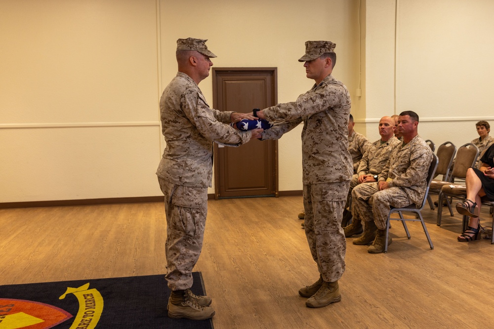 CWO3 Benjamin Lynch retirement ceremony