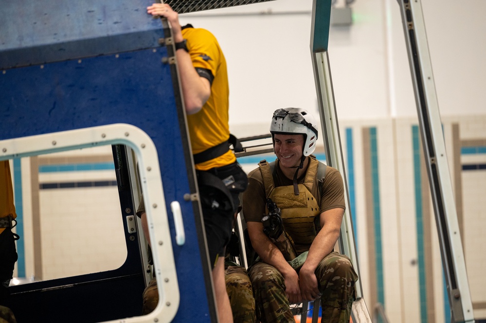 22nd Training Squadron Underwater Egress Training