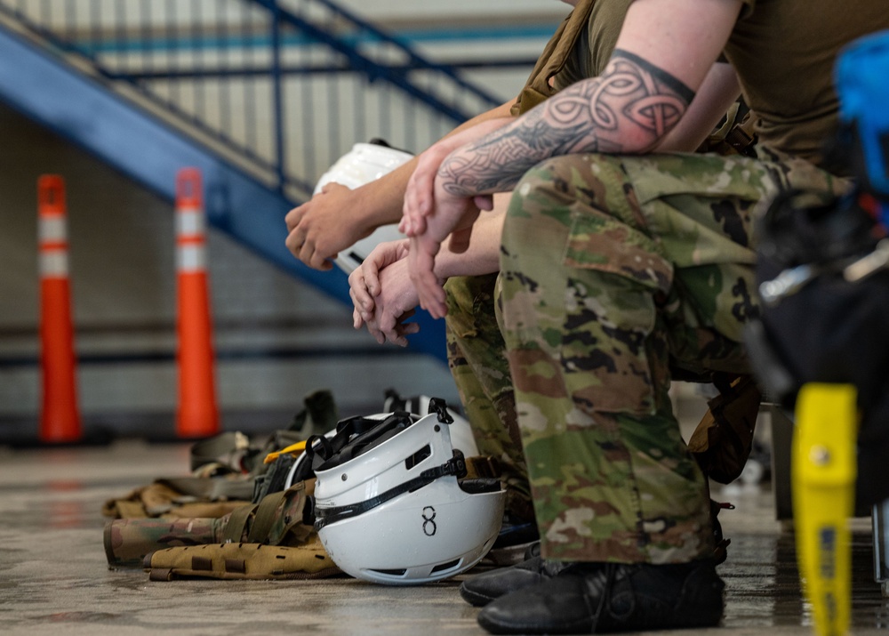 22nd Training Squadron Underwater Egress Training