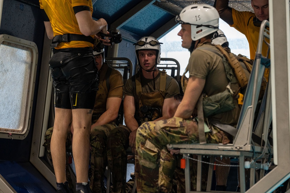 22nd Training Squadron Underwater Egress Training