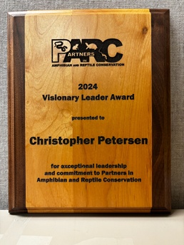 2024 Partners in Amphibian and Reptile Conservation (PARC) Visionary Leader Award