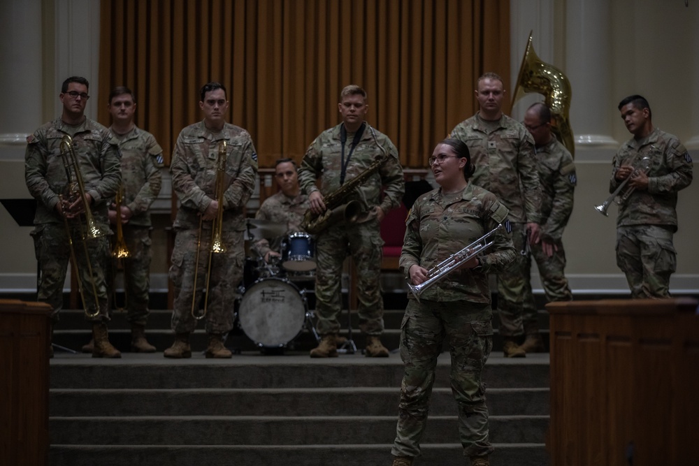 USAREC wraps up National Educator’s Tour with band demonstration