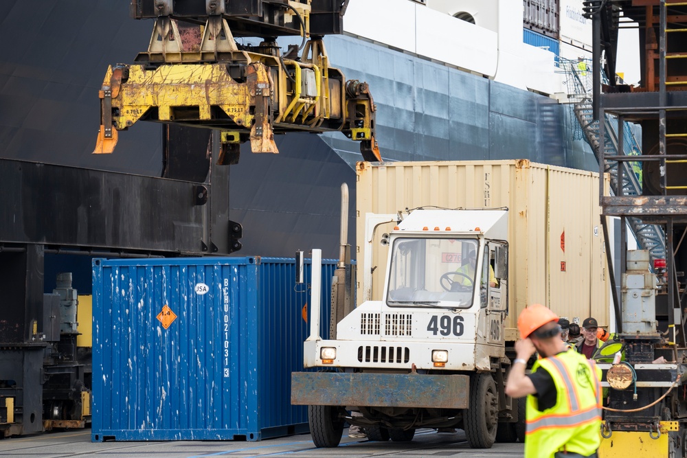 Cargo arrives for Pacific Skies 24