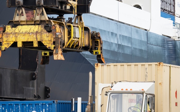 Cargo arrives for Pacific Skies 24