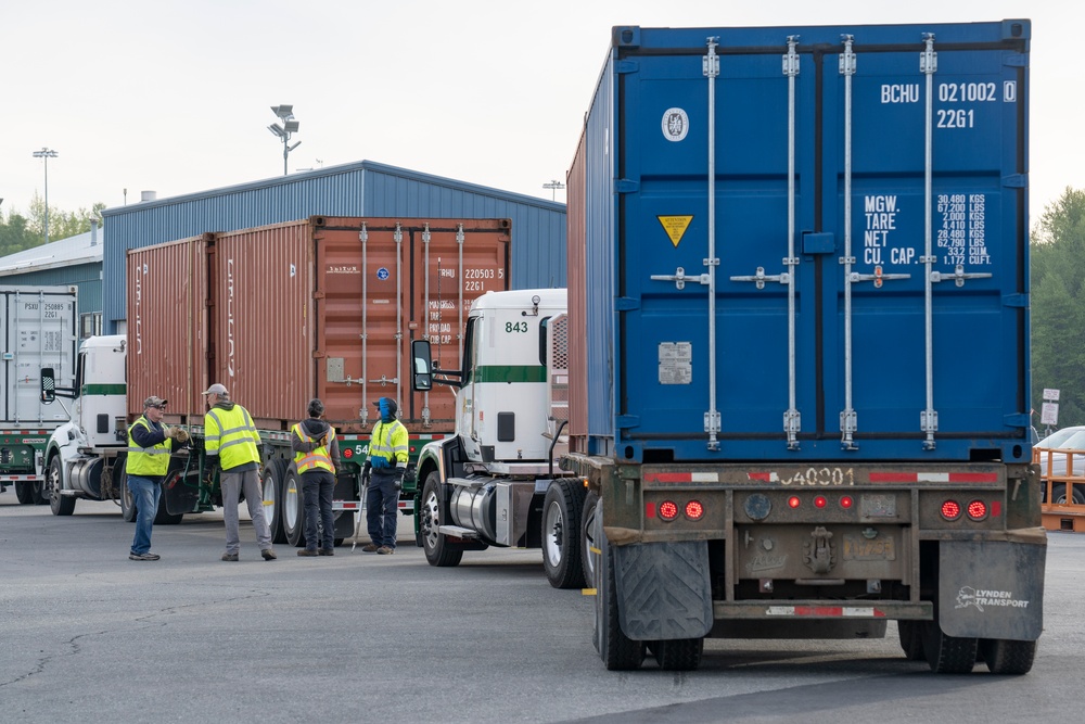 Cargo arrives for Pacific Skies 24