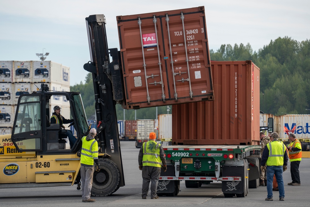 Cargo arrives for Pacific Skies 24