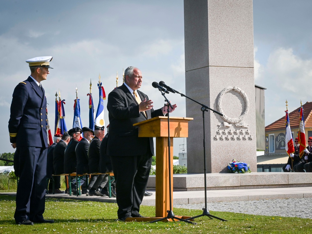 SECNAV Del Toro Attends D-Day Commemoration at Utah Beach