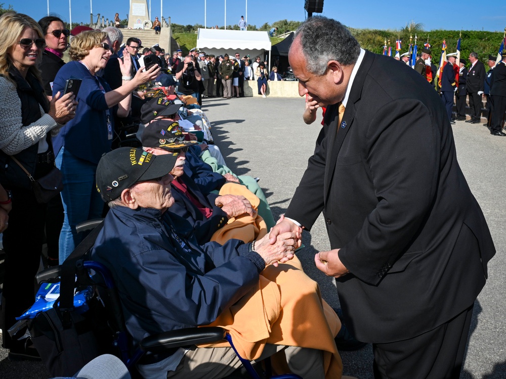 SECNAV Del Toro Attends D-Day Commemoration at Utah Beach