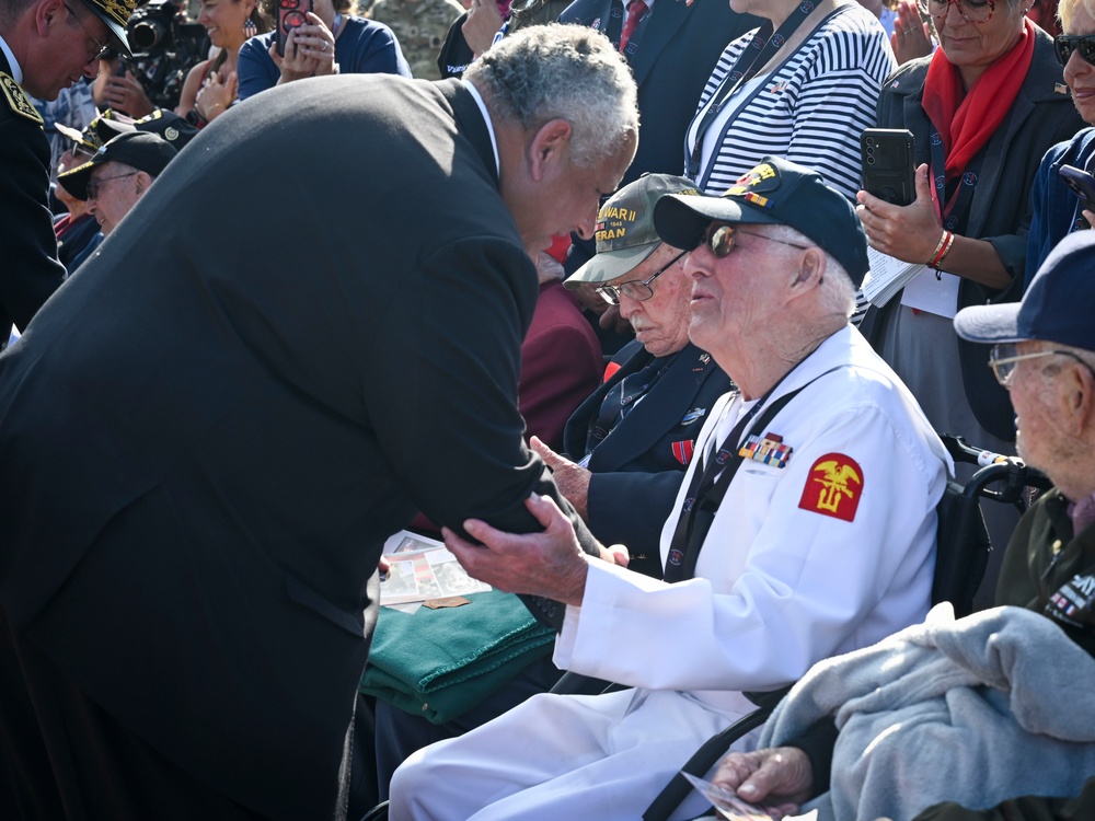 SECNAV Del Toro Attends D-Day Commemoration at Utah Beach