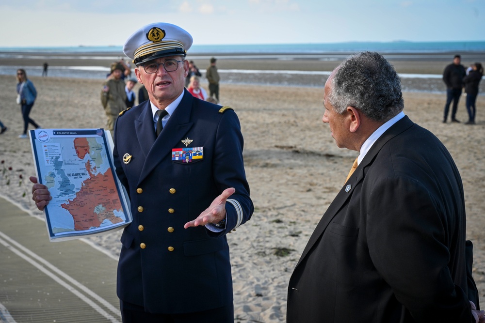 SECNAV Del Toro Attends D-Day Commemoration at Utah Beach