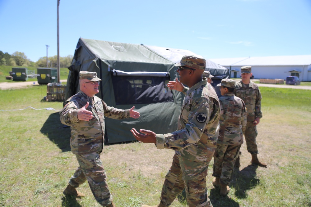 Army Reserve's top enlisted leader visits Fort McCoy