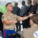 Marine Forces Reserve Ceremonial Band performs for the Department of Agriculture Ambassadors