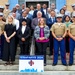 Marine Forces Reserve Ceremonial Band performs for the Department of Agriculture Ambassadors