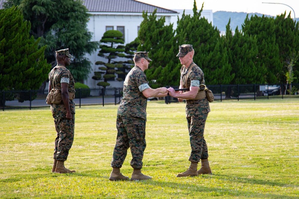 Headquarters and Headquarters Squadron, Marine Corps Air Station Iwakuni, Welcomes New Sergeant Major