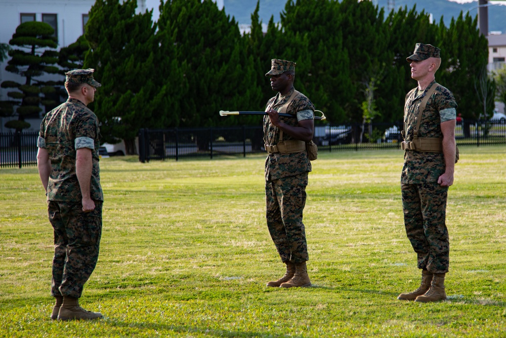 Headquarters and Headquarters Squadron, Marine Corps Air Station Iwakuni, Welcomes New Sergeant Major