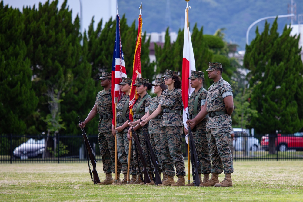 Headquarters and Headquarters Squadron, Marine Corps Air Station Iwakuni, Welcomes New Sergeant Major