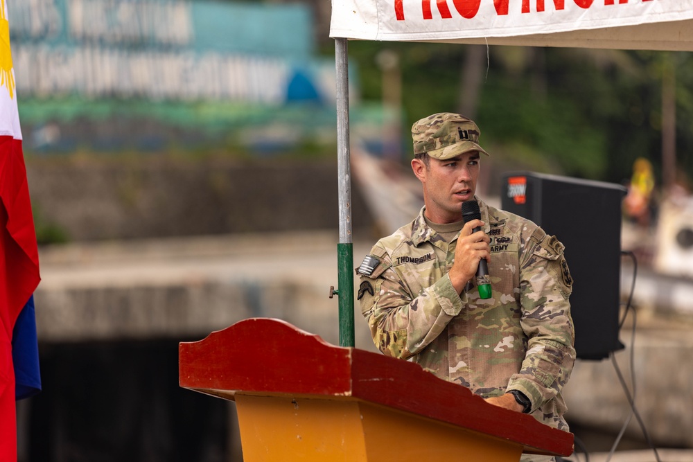 7th Engineer Dive Detachment Basco Port closing ceremony