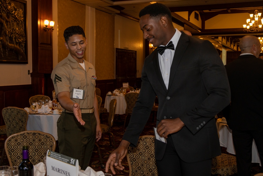 III MEF, MCIPAC Marines attend 6th Annual Marine Corps Association Okinawa Professional Dinner