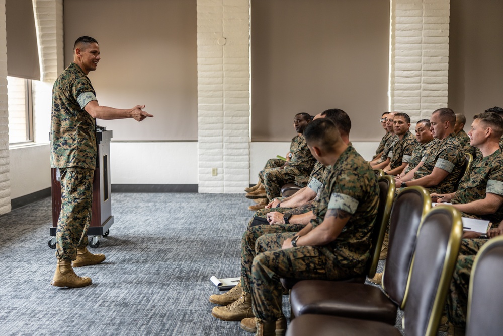 Sergeant Major of the Marine Corps visits Camp Pendleton first sergeants