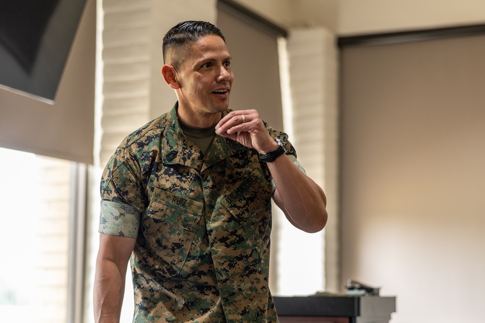 Sergeant Major of the Marine Corps visits Camp Pendleton first sergeants