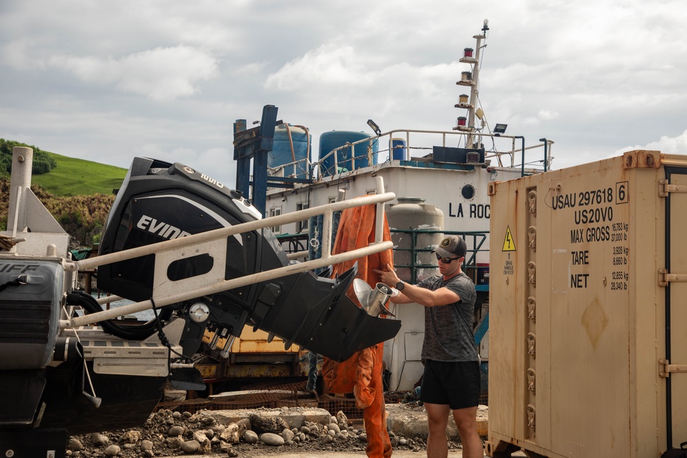 7th Engineer Dive Detachment re-deployment activities