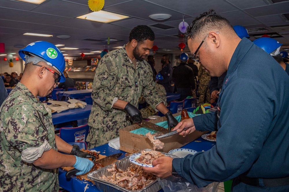 USS Essex In-Port Operations