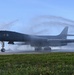 37th Expeditionary Bomb Squadron B-1B Lancer arrives at Andersen Air Force Base during BTF 24-6
