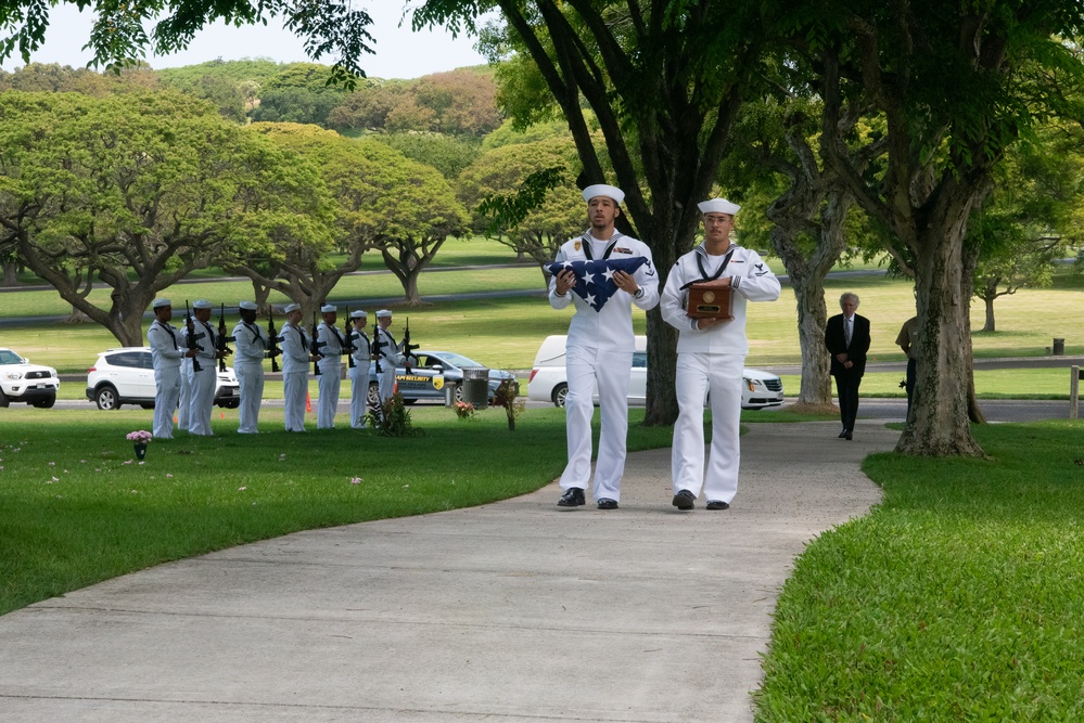 U.S. Navy SEA2 Michael Malek Interment Ceremony